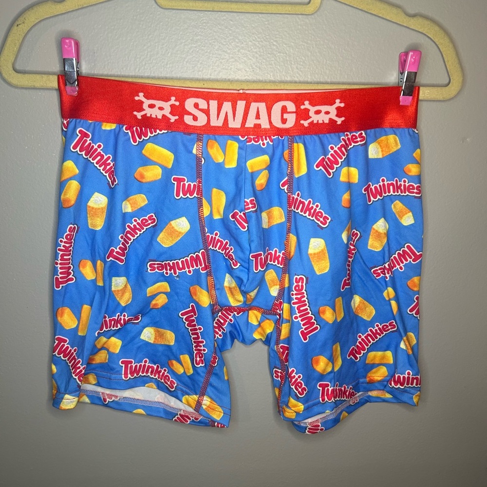 NWOT Adult Hostess Twinkies Logo Stretch Unisex Boxer Briefs